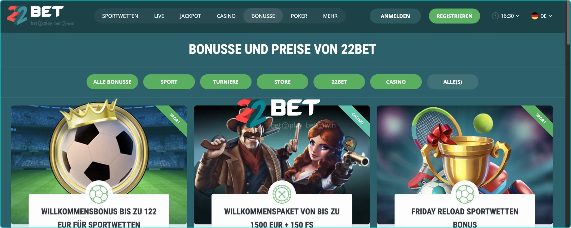 22Bet Casino